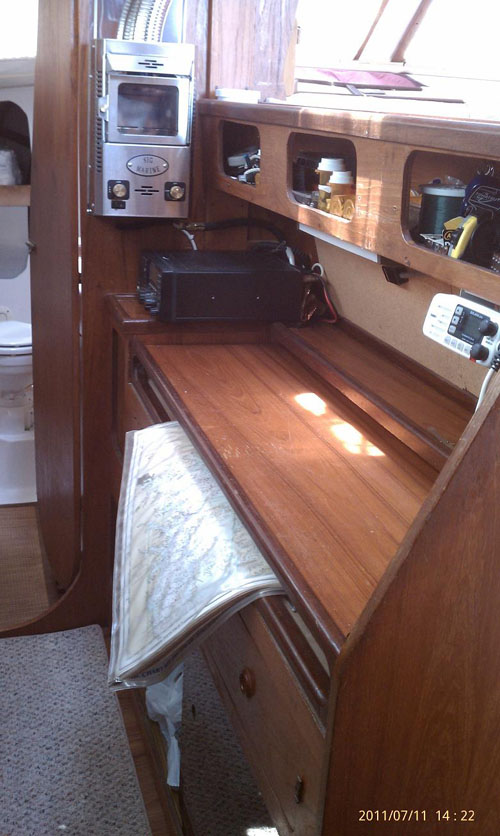 Used Sail Catamaran for Sale 1986 Prout 37 Layout & Accommodations